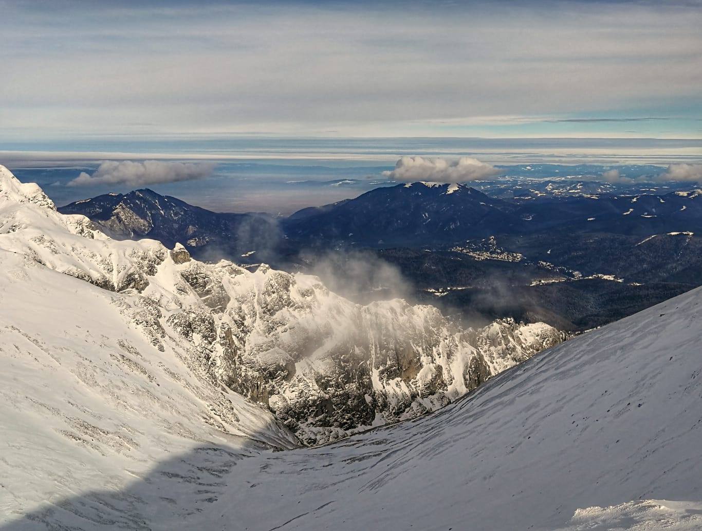 Avalansa Valea Morarului, Bucegi 9 dec 2018