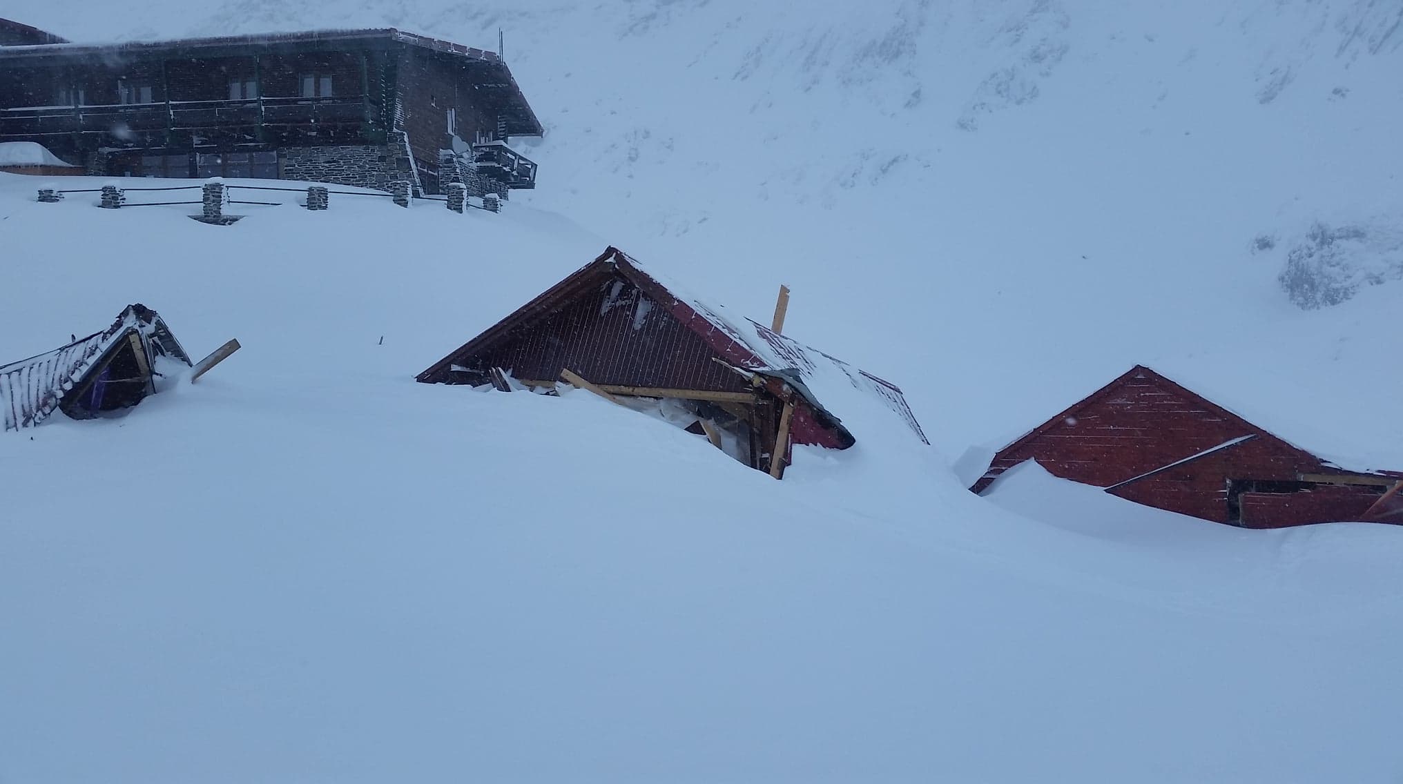 Avalansa de mari dimensiuni Balea Lac 16-17 dec 2018